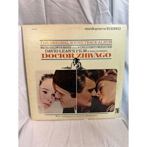 Doctor Zhivago Original Soundtrack Album LP Record VG Romancic Encounter Music